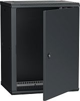 ITK Шкаф настенный LINEA W 18U 600х450мм дверь металл RAL 9005 | код LWR5-18U64-MF | IEK